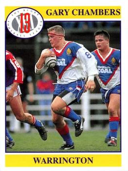 1991 Merlin Rugby League #107 Gary Chambers Front